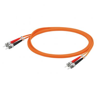 WEIDMULLER IE-FM5Z2LO0003MST0ST0-X (zmontowany) światłowód przesyłu danych, Zipcord, ST IP 20, ST IP 20, LSZH, 50 µm, 3 m 1433990030 /1szt./ (1433990030)